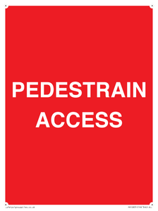 PEDESTRAIN ACCESS